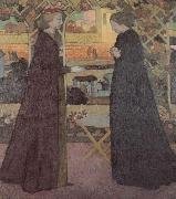 Maurice Denis Mary Visits Elizabeth oil painting on canvas